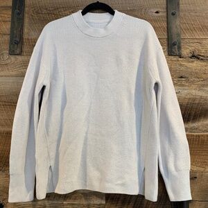 EUC - Lululemon Athletica - Merino Blend Sweater - Ivory - Size 8